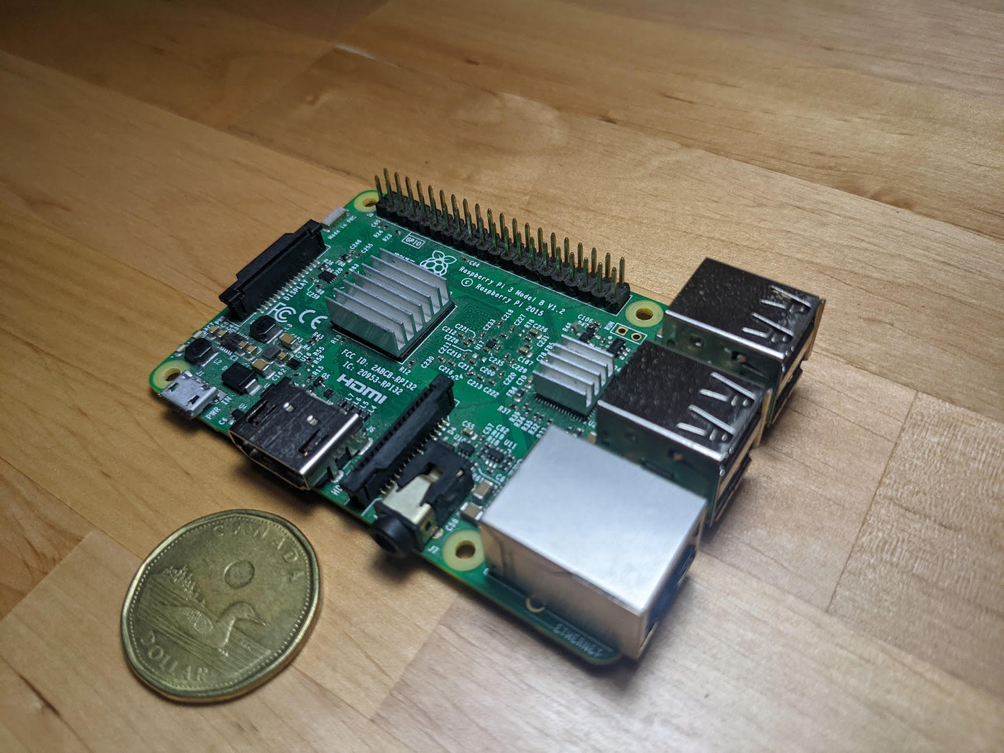 Photo of a Raspberry Pi