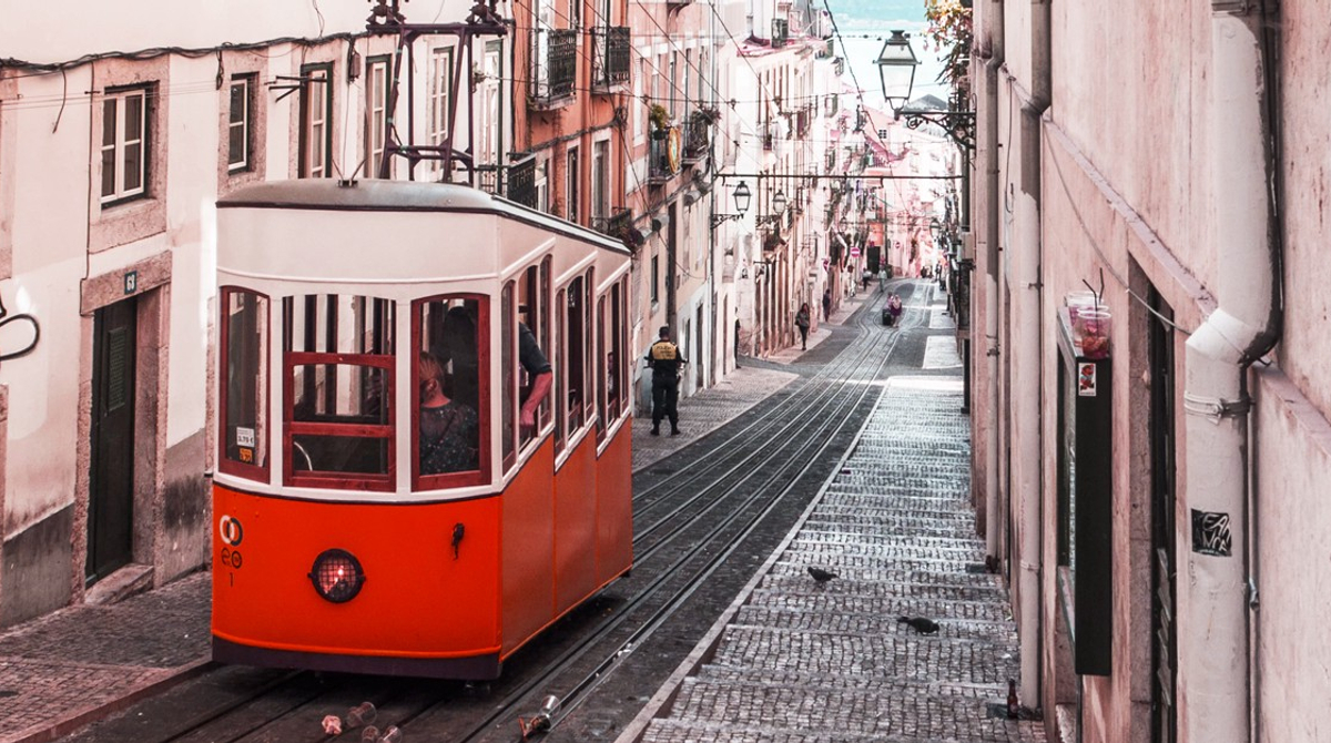 tramway in Lisbon 