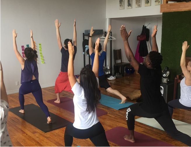 Namaste ➝ Yoga as one of Osedea's team activity