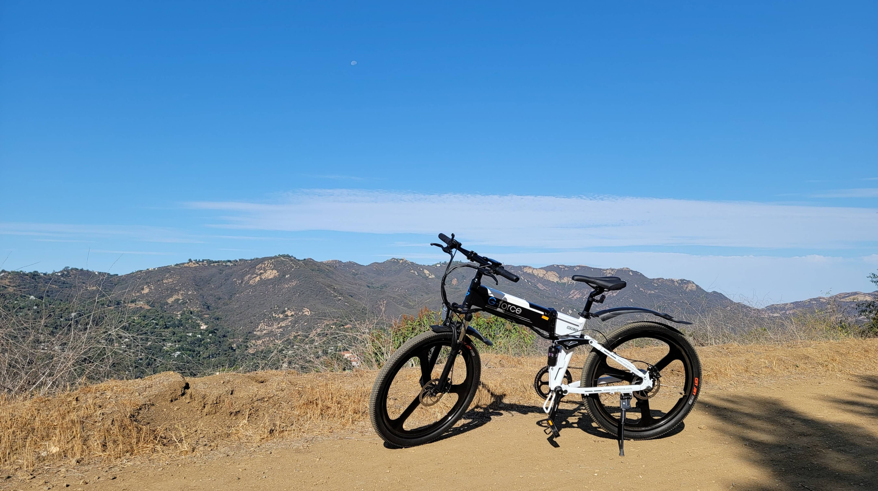 e-Bike on a mountain