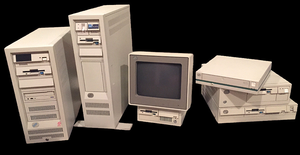 big 90s beige computer
